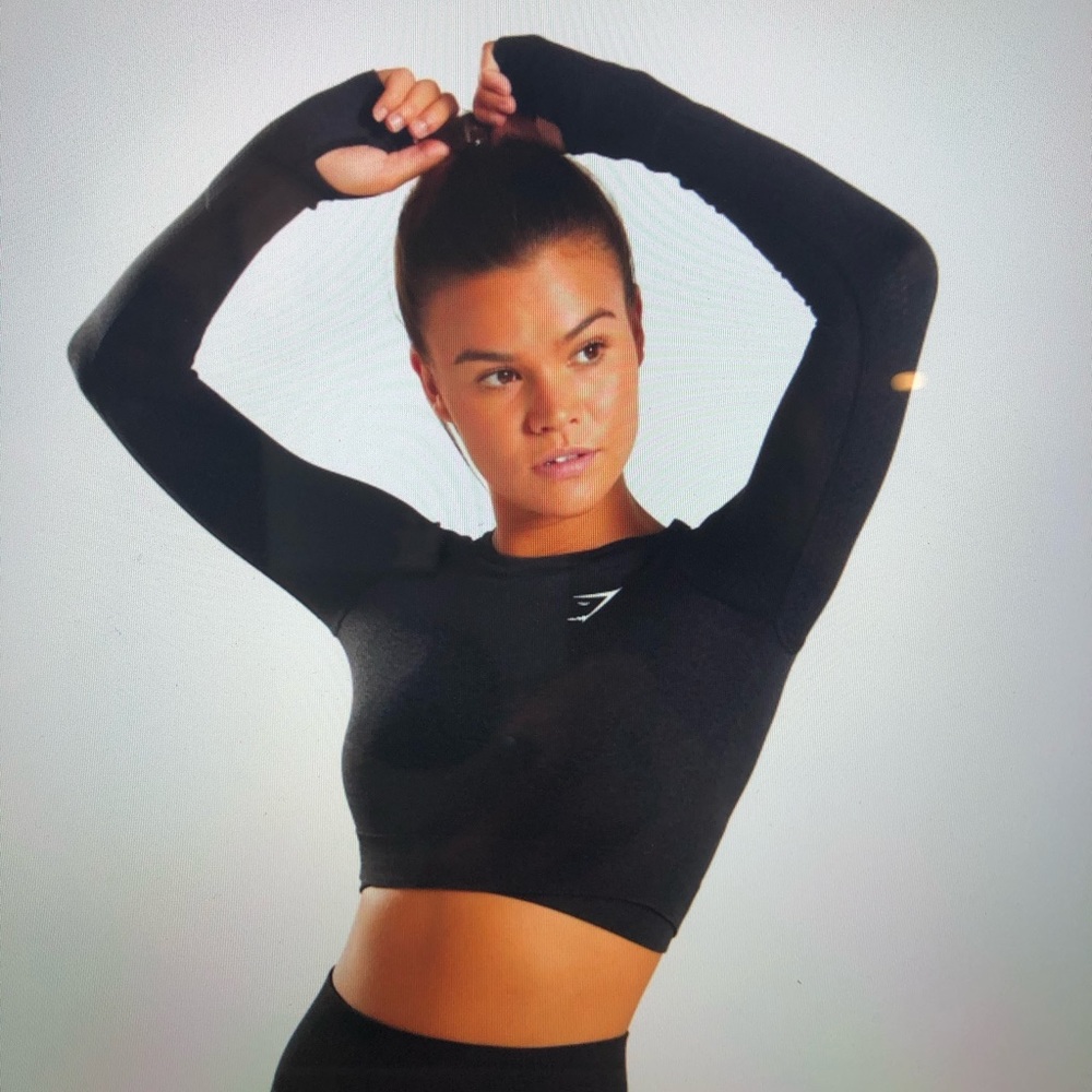 Gymshark Vital Seamless Long Sleeve Crop Top